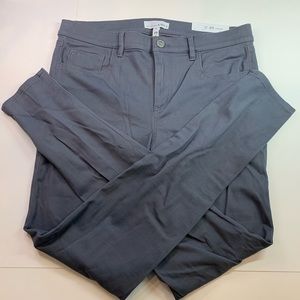 NWOT loft grey legging jeans